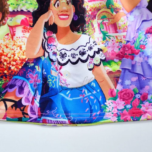 Vista 4 de AOVCLKID Disfraz de princesa para niñas disfraz de Halloween vestidos de paty elegantes