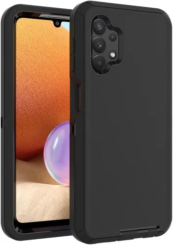 Vista 13 de Funda WOGROO para Galaxy Note 8, funda protectora resistente a caídas y golpes de grado pesado y resistente para Samsung Galaxy Note 8, Negro+Naranja