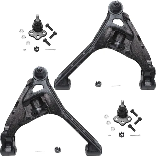 Vista 61 de Detroit Axle - Ejes de eje CV delantero izquierdo y derecho + Reemplazo de juntas esféricas de brazos de control inferiores delanteros para Ford