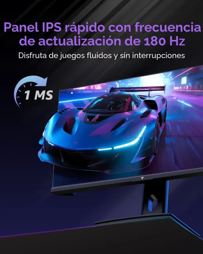 Vista 3 de KTC Monitor para juegos de 24 pulgadas 180Hz - monitores de computadora