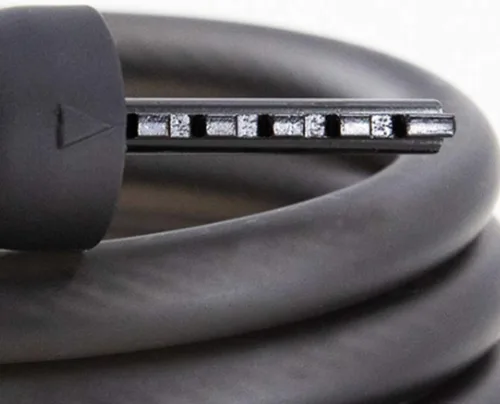 Vista 5 de Segway Ninebot - Candado de cable con contraseña para bicicletas y scooters, color negro
