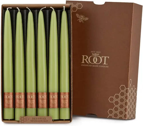 Vista 34 de Root Unscented Smooth Collenette Candles, Willow, 5", 8-Count Sauce