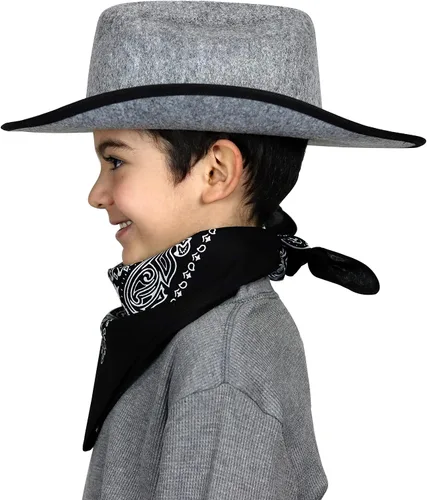 Vista 22 de Aeromax Sombrero de vaquero junior con pañuelo