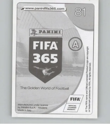 Vista 2 de Pegatinas de Panini FIFA 365 2016-17 #81 Marcelo Real Madrid CF - Adhesivo oficial de álbum de fútbol en estado crudo (NM o mejor)