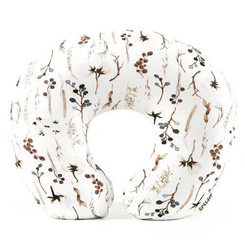 Vista 13 de GRSSDER Funda de Almohada de Lactancia Elástica Minky Removible Fundas de Lactancia para Almohadas de Lactancia Materna, Forro Ultra Suave y Cómodo