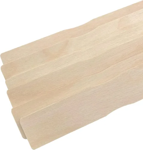 Vista 2 de Paquete de 5 palitos de pintura, palitos de madera para manualidades, palitos de pintura de 12 pulgadas para mezclar epoxi y resina, agitadores