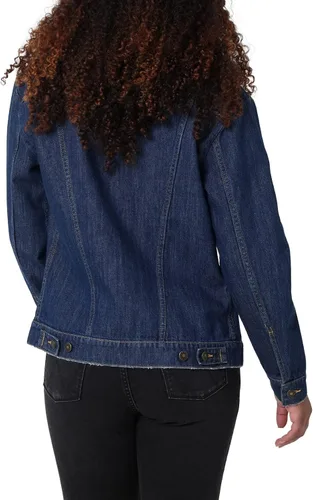 Vista 2 de Wrangler Women's Relaxed Fit Memory Maker Jean Jacket