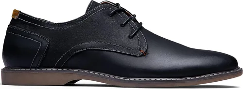 Vista 3 de Jousen Zapatos de vestir casuales para hombre, zapatos de vestir clásicos de gamuza para hombre