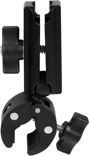 Vista 7 de Adaptador de bola de 1 pulgada para base de montaje de abrazadera de manillar con brazo de doble enchufe de 2.36 pulgadas, compatible con soportes