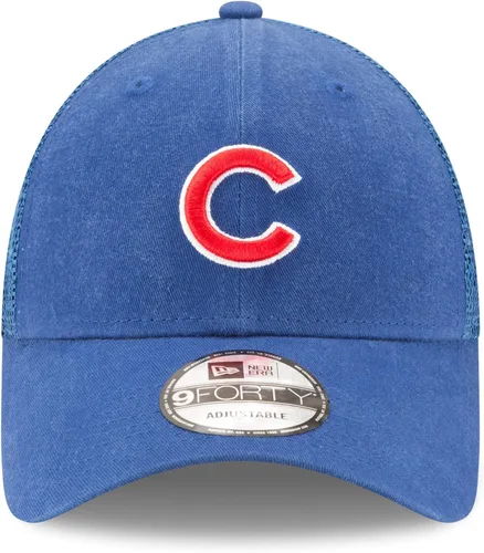 Vista 2 de Gorra ajustable New Era MLB 9FORTY Mesh Trucker de talla única Azul