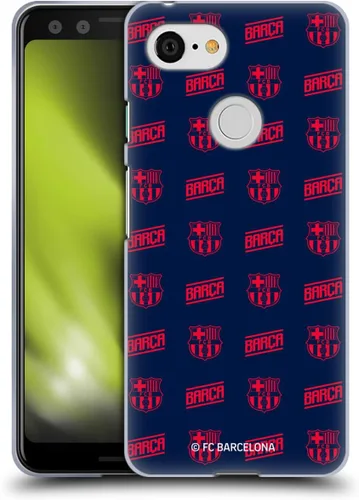 Vista 11 de Head Case Designs Funda de gel con licencia oficial del FC Barcelona Barca Crest Graphics [protección de grado militar] compatible con Google Pixel 3