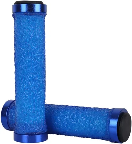 Vista 12 de Empuñaduras de manillar de bicicleta, 1 par de empuñaduras ergonómicas para manillar de bicicleta, agarre universal de doble bloqueo para manillar