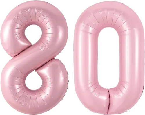 Vista 81 de Globos gigantes de números negros de 40 pulgadas, globos de aluminio de Mylar con helio para cumpleaños, globo número 0 para decoración de fiestas