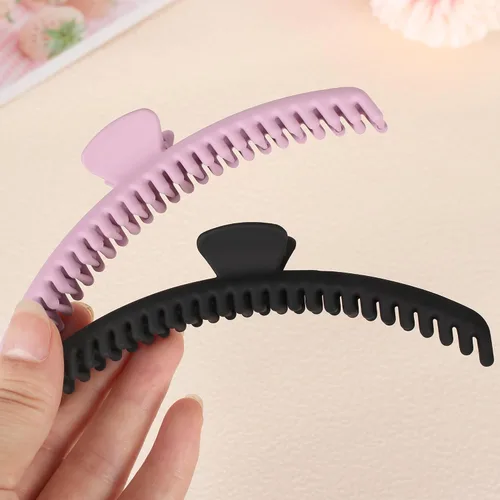 Vista 5 de Hold Everything Pinzas para el cabello perfectas para cabello grueso y fino, lacio, ondulado y rizado, clip fuerte antideslizante, 7