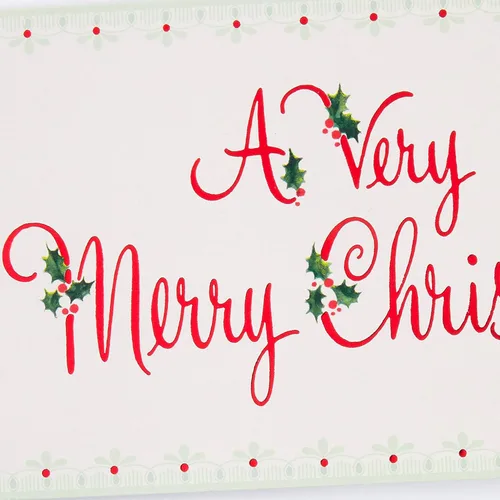 Vista 5 de Hallmark - Paquete de tarjeteros para dinero de Navidad o tarjetas de regalo, muy alegre (6 tarjetas navideñas con sobres)