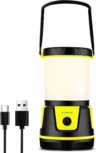 Vista 12 de Linterna LED recargable, 3000 lúmenes, 5 modos de luz, IP54 impermeable, batería de 7500 mAh, linterna portátil para campamento, senderismo, cortes