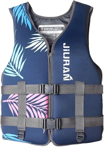 Vista 9 de Chaleco de kayak para adultos con correas para las piernas, chaqueta de chaleco de natación de secado rápido para navegación, pesca, surf, chaqueta