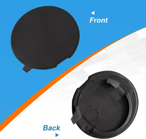 Vista 5 de Tapa de gancho de remolque para parachoques delantero compatible con Ford Explorer 2011 2012 2013 2014 2015 BB5Z17A900A BB5Z17A900APTM