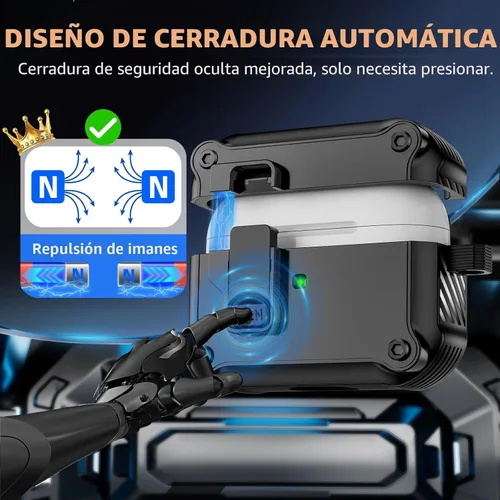 Vista 3 de Pohgelan Compatible con AirPods Pro 2ª/1ª generación, estuche con cierre magnético automático y kit de limpieza, compatible con funda Magsafe - Negro