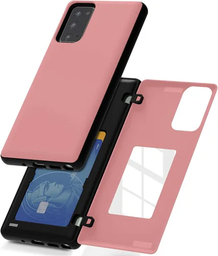 Vista 54 de GOOSPERY Parachoques magnético para puerta compatible con Galaxy Note 10, estuche tipo billetera con tarjetero, cierre automático por iman, funda