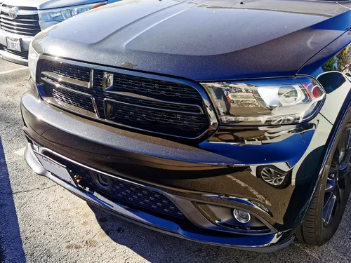 Vista 7 de iJDMTOY Kit de reubicación de placa de matrícula sin taladro para rejilla delantera, compatible con Challenger Charger Durango Grand Cherokee