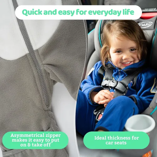 Vista 4 de Enterizo de vellón para bebé, rómper de una sola pieza con capucha para niños, ropa para exteriores, chaqueta infantil