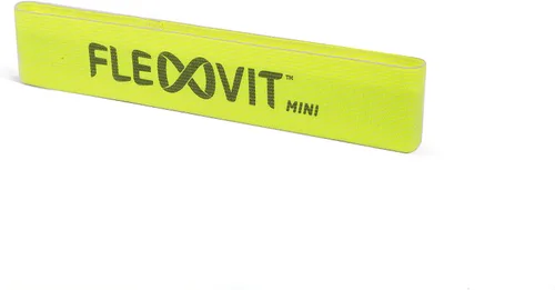Vista 11 de FLEXVIT Mini banda, banda de resistencia de tela de grado profesional, comodidad superior y calidad para hacer ejercicio, juego de bandas