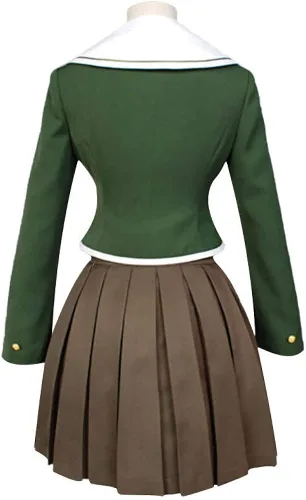 Vista 4 de Anime Fujisaki Chihiro - Disfraz de uniforme escolar para mujer y niña