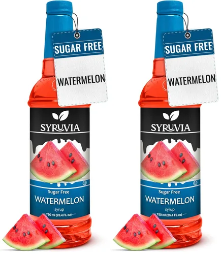 Vista 18 de Jarabe de café sin azúcar Syruvia, jarabe con sabor a caramelo para bebidas, lattes y postres – 25.4 fl oz