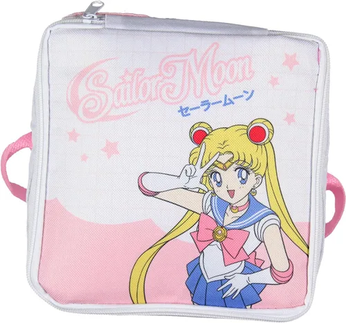 Vista 2 de Sailor Moon Merch - Lonchera aislada para hombres y mujeres, 8 pulgadas