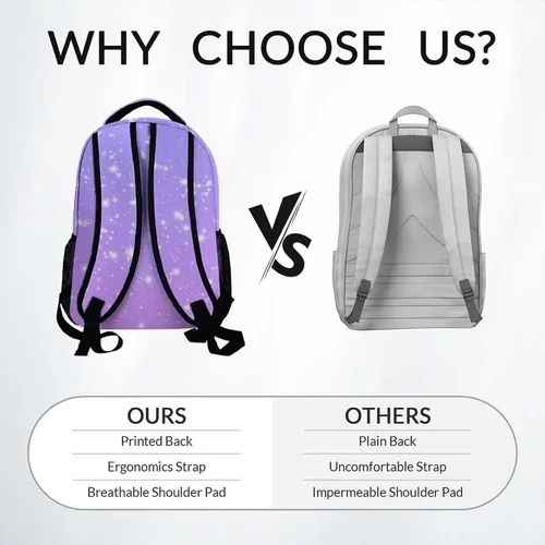 Vista 6 de Mochila para niñas, mochilas de unicornio para niños, bolsa de libros de 17 pulgadas para jardín de infantes primaria, preescolar, bonita mochila
