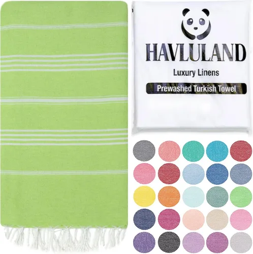 Vista 36 de Havluland - Juego de toallas de baño (100 % algodón turco)