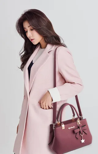 Vista 7 de Dreubea - Bolsa para mujer para usar al hombro cruzada o como bolsa de mano de piel sintética