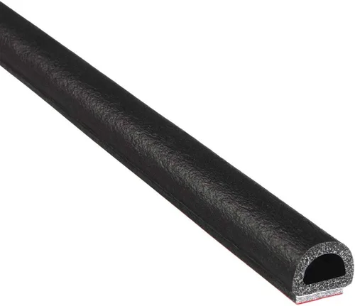 Vista 19 de Trim-Lok Sello de goma en forma de D – 0.437 pulgadas de alto, 0.375 pulgadas de ancho, 25 pies de largo – Sello de espuma EPDM con adhesivo