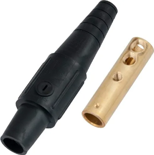 Vista 17 de Marinco CLS20FB-A CLS tipo Cam, serie 16 en línea, conector de un solo pin, 400 amperios, 600 voltios, #2-2/0 AWG, hembra - negro (A)