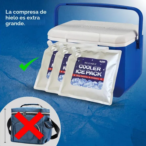 Vista 8 de GURIN Reusable Ice Packs for Lunch Box - Cools Up to 10+ Hours