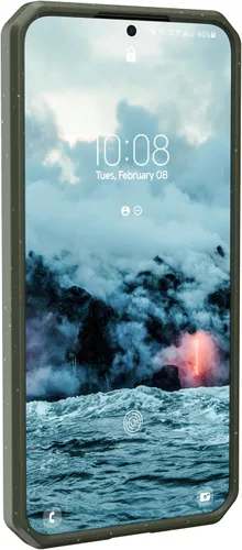 Vista 5 de URBAN ARMOR GEAR UAG - Funda protectora para Samsung Galaxy S22 Plus, color verde oliva, ultra delgada, pantalla de 6.6 pulgadas