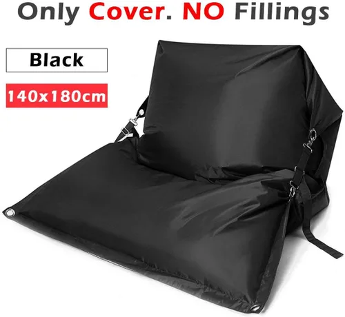 Vista 3 de Funda para sofá 420D, impermeable, tela Oxford, para tumbonas, puf, sofás, tatami, hogar, camping, almacenamiento al aire libre, funda para silla