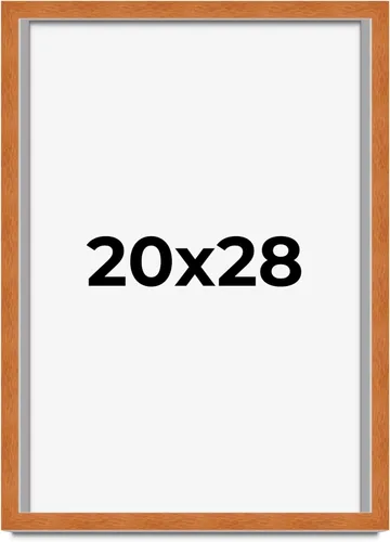 Vista 152 de Marco de 3 x 3 pulgadas de madera maciza de nuez y miel marrón con plexiglás acrílico UV, respaldo de tablero de espuma y accesorios para colgar