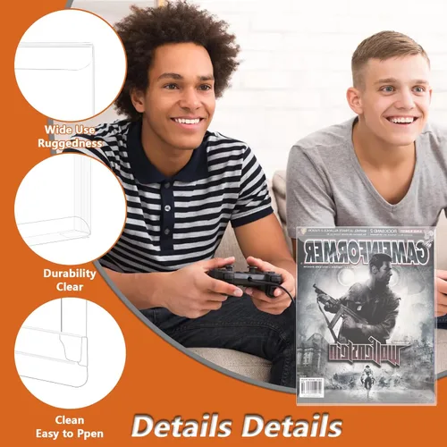 Vista 3 de Earthtec Paquete de 50 fundas protectoras Steelbook de repuesto para 4K UHD, Blu-Ray, video de flecha, acrílico, lenticular, Criterion Blu Ray, PS3