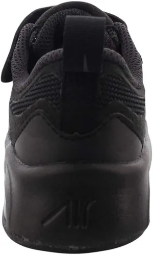 Vista 4 de Nike Air Max 200 (td) Tenis casuales para niños pequeños At5629, Negro