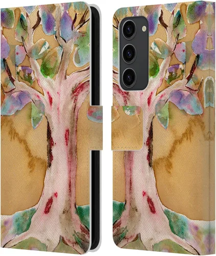 Vista 7 de Head Case Designs Officially Licensed Wyanne Half Light Nature 2 Leather Wallet Case Compatible with Samsung Galaxy S23+ 5G