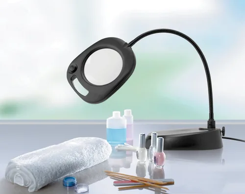 Vista 4 de Daylight Company - Lámpara de pie LED y lámpara de mesa, lámpara de pie para sala de estar, dormitorio, salón, oficina, control táctil, brazo