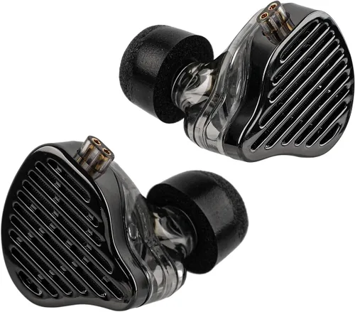 Vista 2 de Linsoul KZ x HBB PR2 - Monitor de oído planar de 0.520 in, auriculares IEM de alta fidelidad con matriz magnética N52, diafragma a nanoescala, cable
