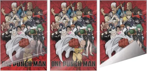 Vista 3 de One Punch Man - Póster de la serie de televisión (The Heroes) (Tamaño: 24" x 36") (póster laminado)