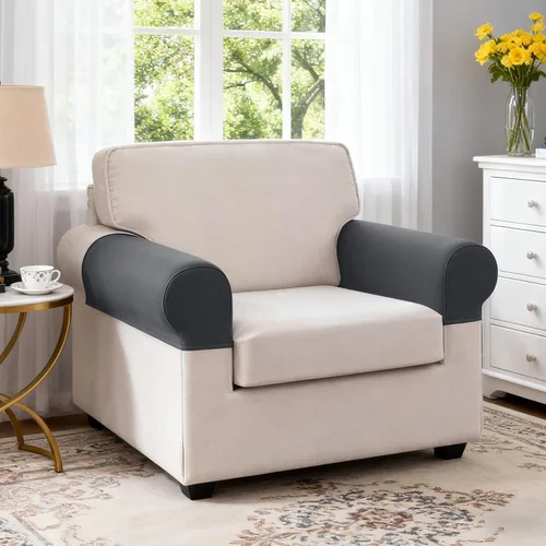 Vista 28 de TAOCOCO Fundas de Cojines de Sofá Elásticas Fundas de Asiento de Silla para Sillón, Fundas de Asiento de Sofá de 1 Pieza Protector de Muebles Suave