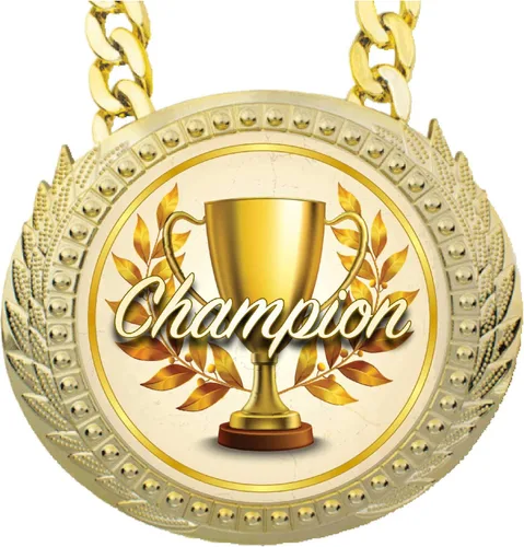 Vista 2 de Varias cadenas de campeones premio regalo Ganador Torneo Premio Medalla Trofeo