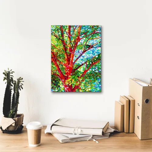 Vista 8 de Epic Graffiti 'Summer Medley' de Mandy Budan, arte de pared en lienzo, 12 x 16 pulgadas