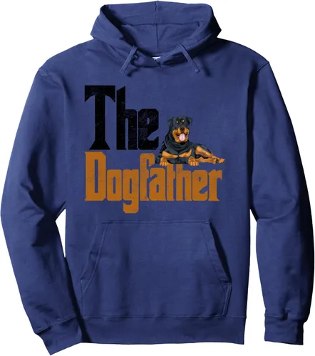 Vista 6 de Rottweiler - Sudadera con capucha para perro, papá, perro, perro, papá, padre y rottie