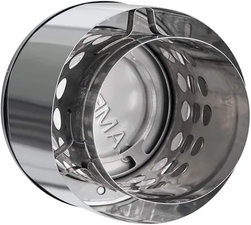Vista 2 de CAMPLUX - Tapa de lluvia de 3.54 pulgadas para calentador de agua sin tanque BD158 BW158, tapa de acero inoxidable a prueba de lluvia y viento